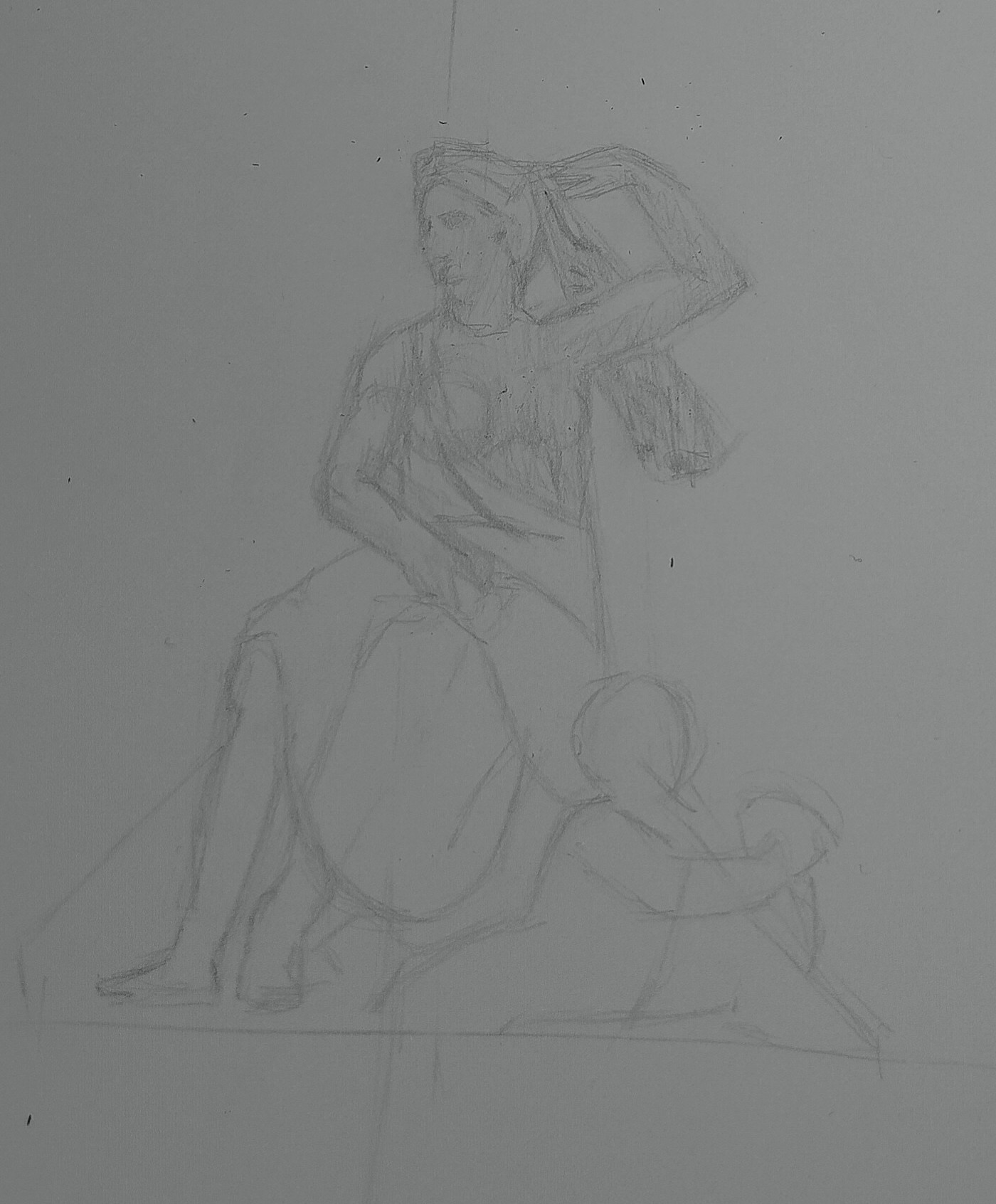 Portrait au graphite